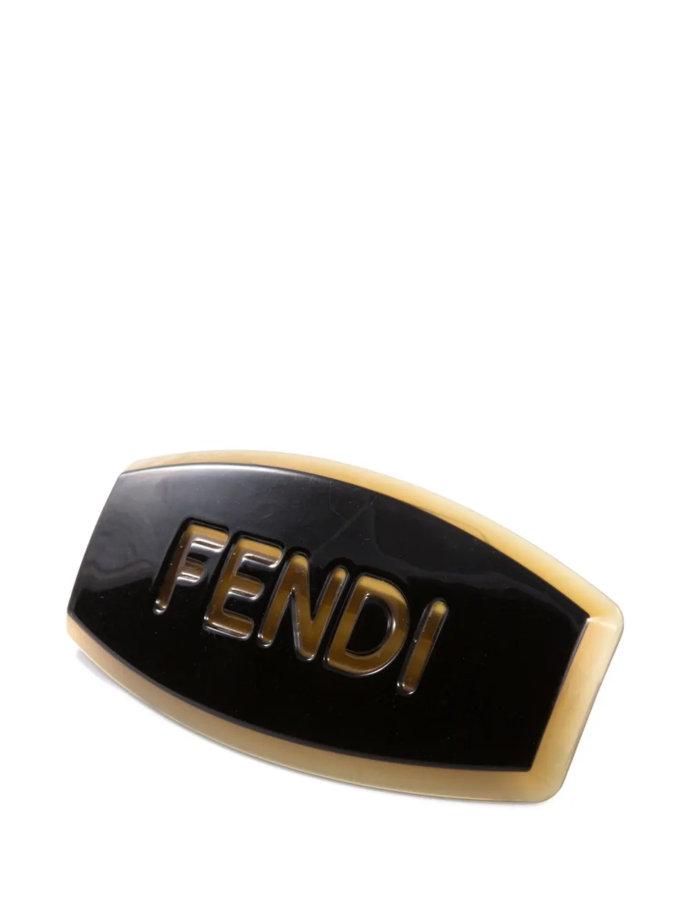 Fendi Pre-Owned 2000s logo hair clip | Image 2