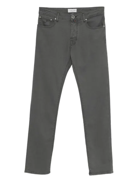 Jacob Cohën button-fly stretch-cotton pants