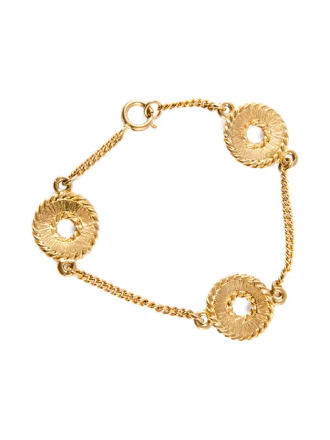 Celine Pre-Owned 1990s logo bracelet