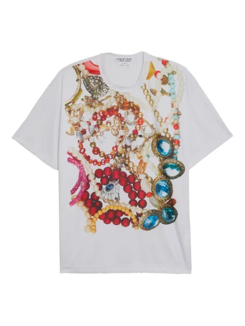 Comme Des Garçons Comme Des Garçons playera con estampado Smooth