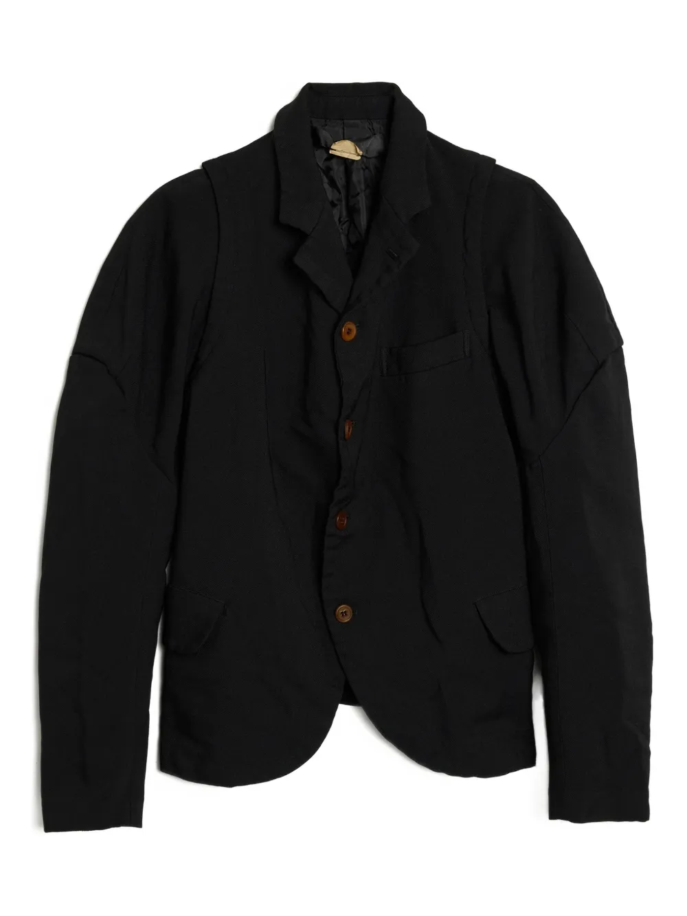 Comme Des Garçons Comme Des Garçons button-fastening blazer | negro | Image 1