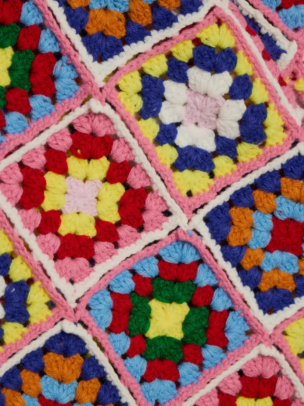 Comme Des Garçons Girl crochet top Roze