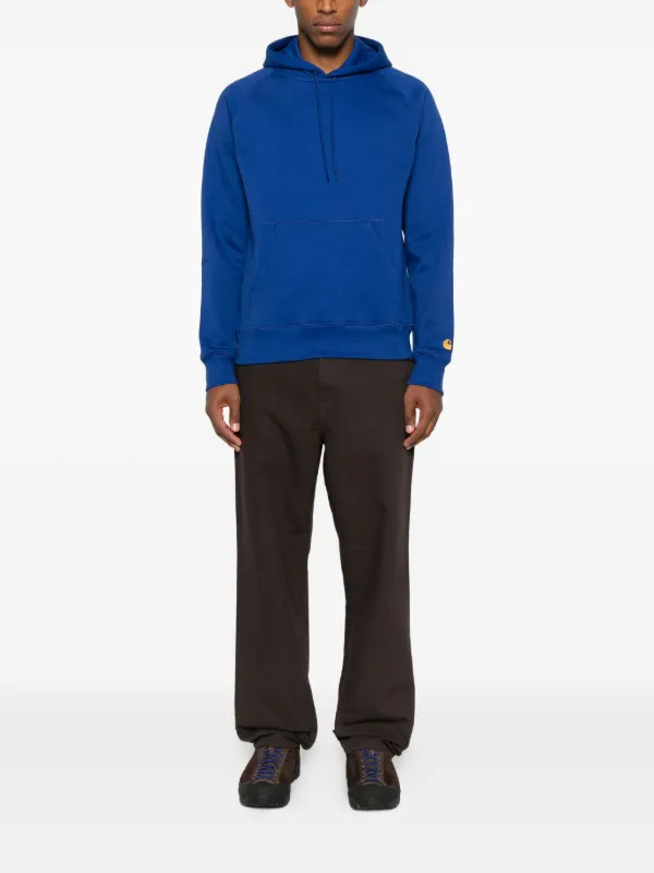Carhartt WIP ロゴ パーカー | ブルー | FARFETCH JP