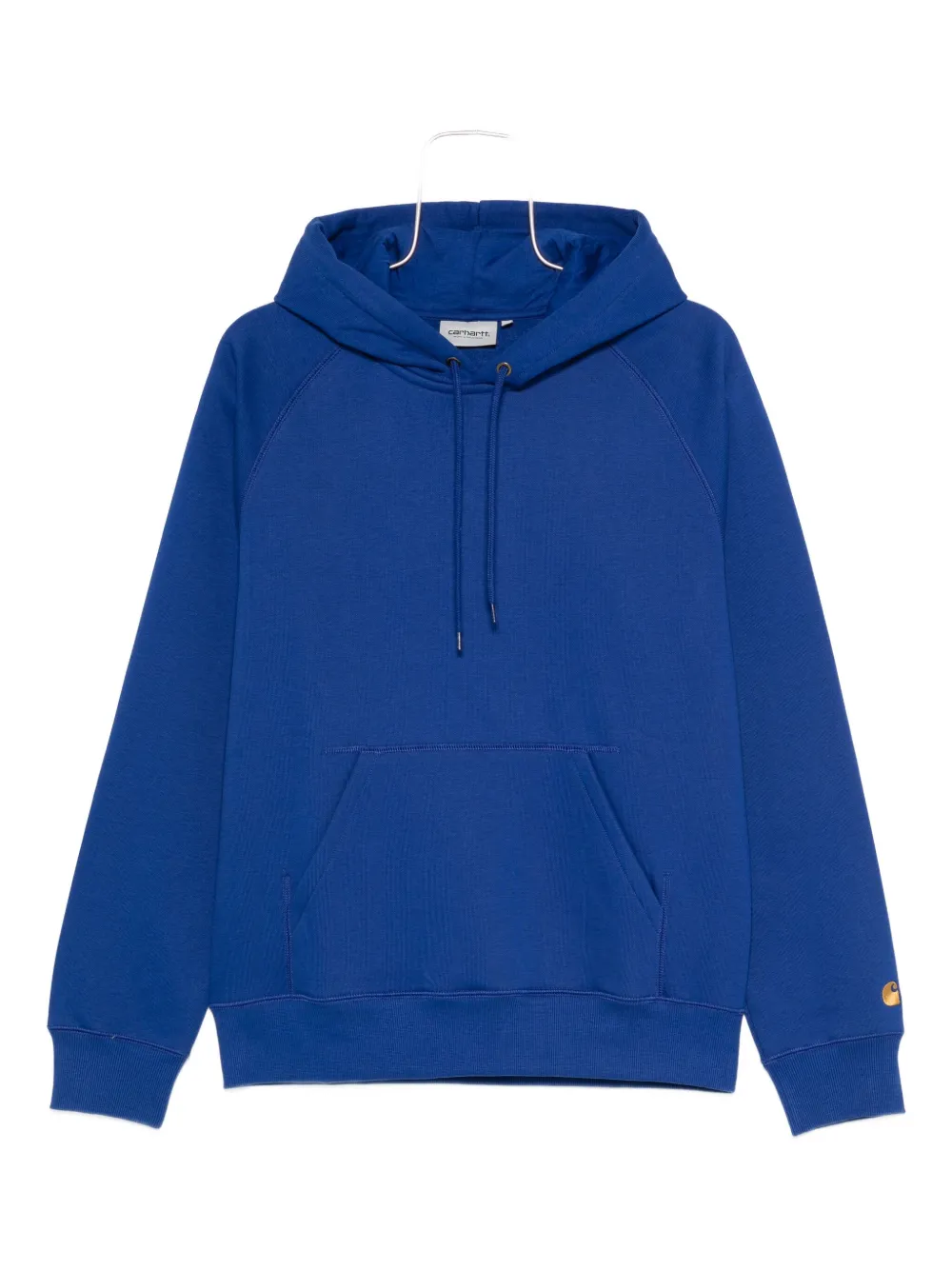 Carhartt Pocket Hooded Sweatshirt In Blue