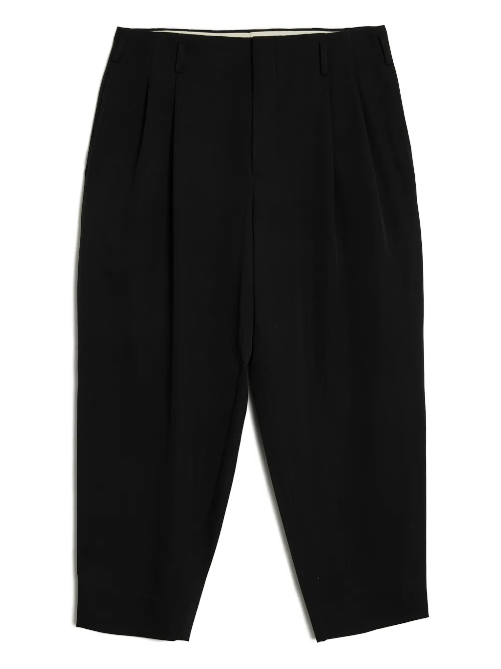 Comme des Garçons Homme Plus pleated-detail wool trousers Zwart