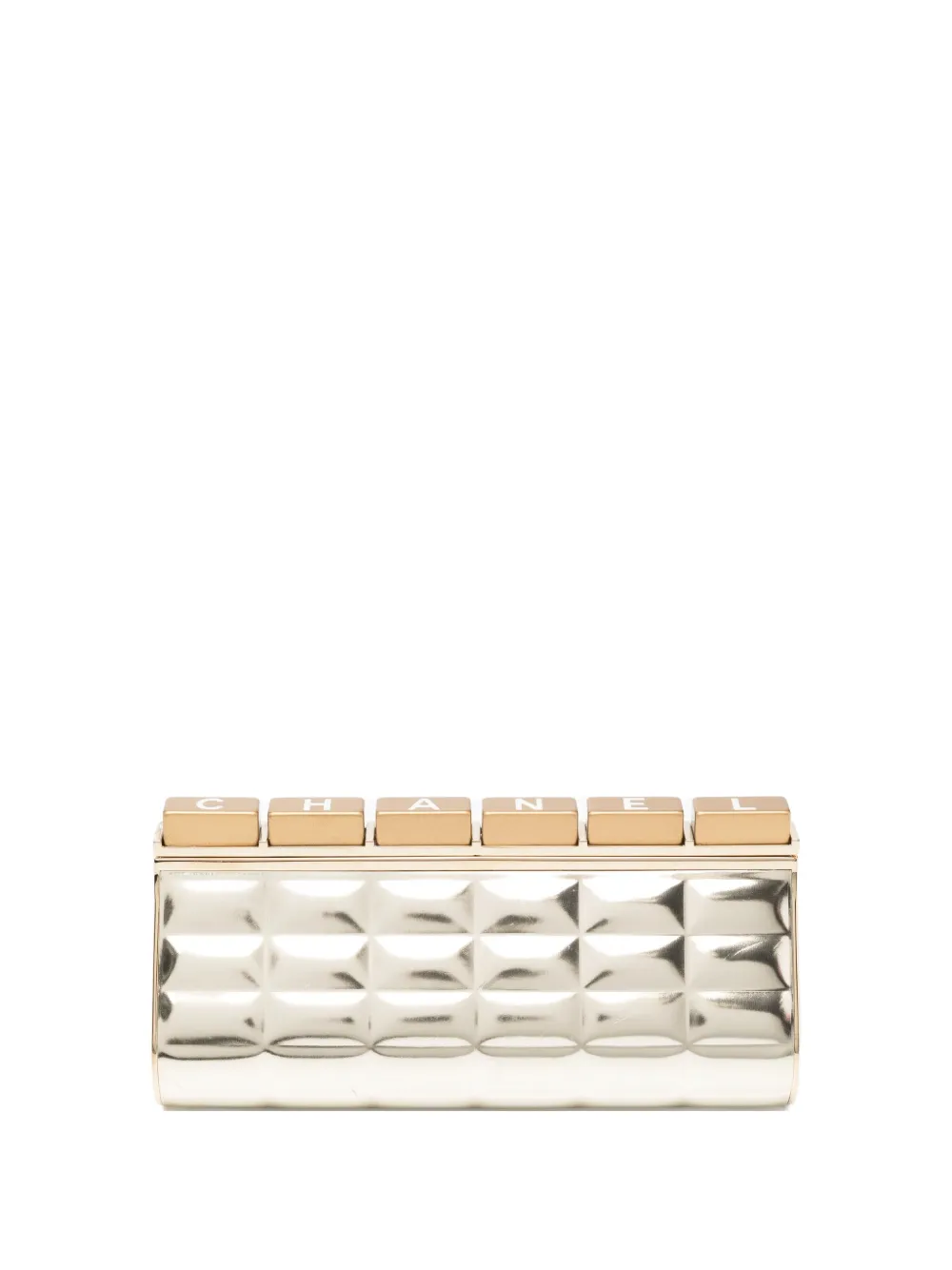 CHANEL Pre-Owned Keyboard Clutch | Gold | Image 1