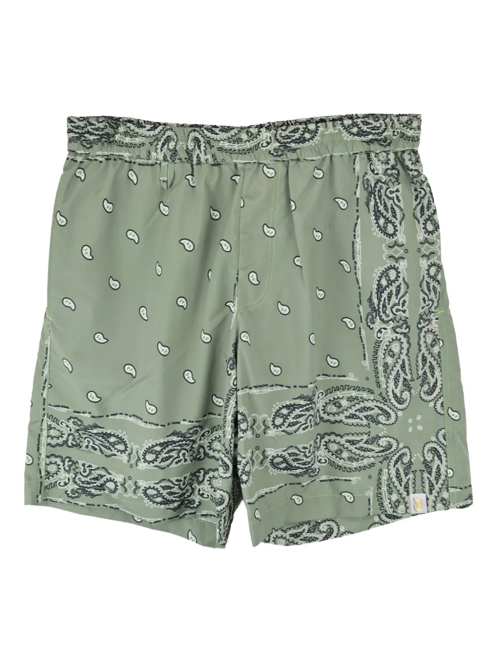 THE WORLD IS YOURS paisley-print swim shorts | vert | Image 1