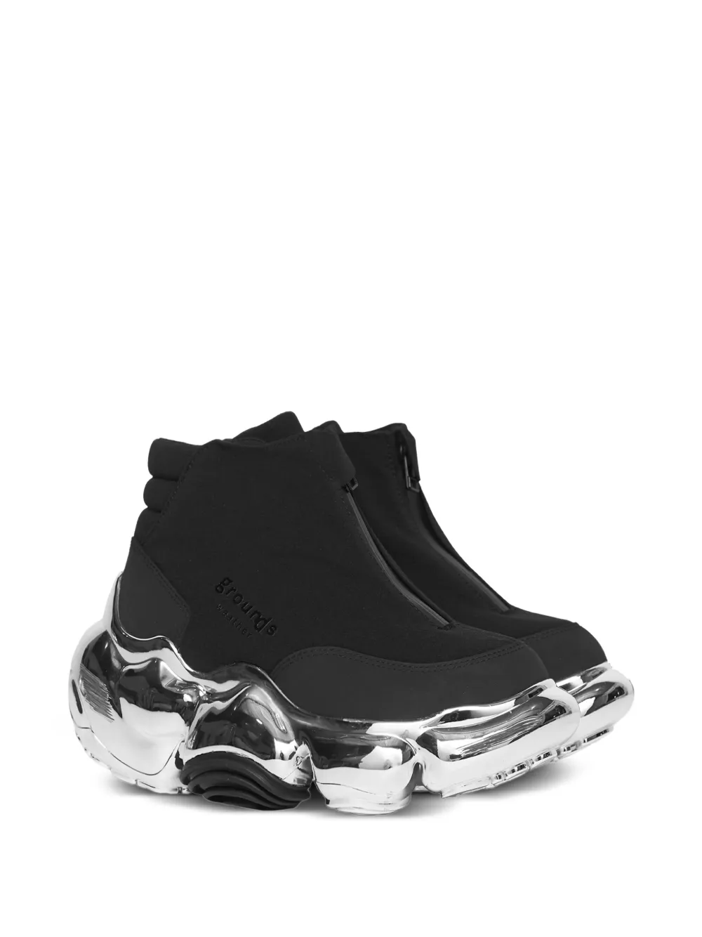 GROUNDS Moopie Weather Chrome 955 sneakers Black
