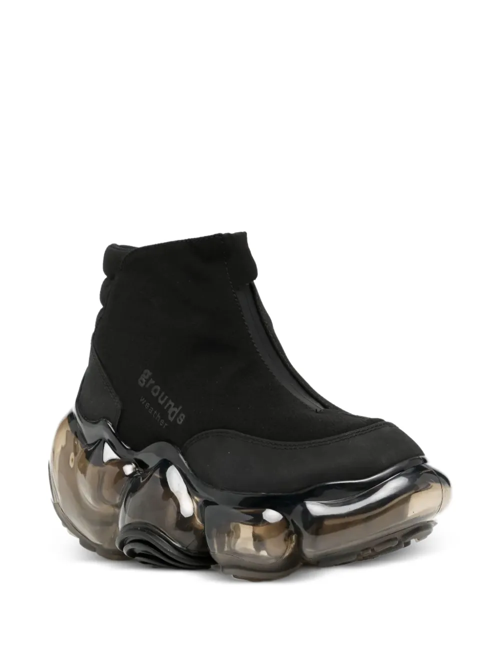 GROUNDS Moopie Weather sneakers Black