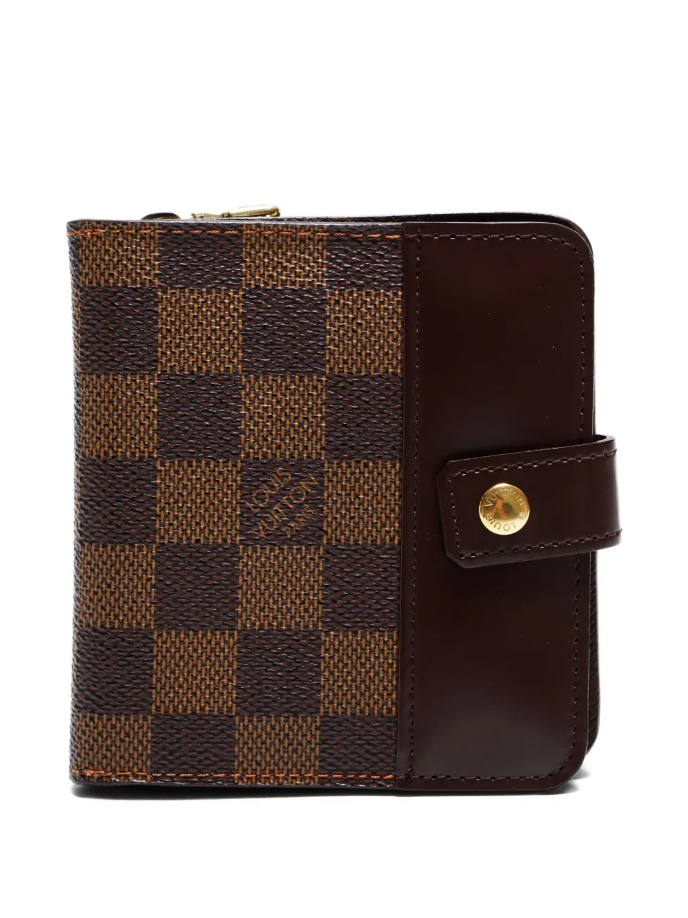 Louis Vuitton Pre-Owned 2004 ダミエ財布 - ブラウン Louis Vuitton Pre-Owned 2004 ダミエ財布 - ブラウン