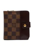 Louis Vuitton Pre-Owned 2004 Damier-pattern wallet - Brown