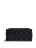 Louis Vuitton Pre-Owned 2019 Zippy Eclipse-monogram Eclipse wallet - Black