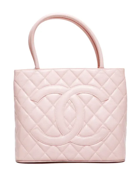 CHANEL Pre-Owned 2002-2003 메달리온 토트 백
