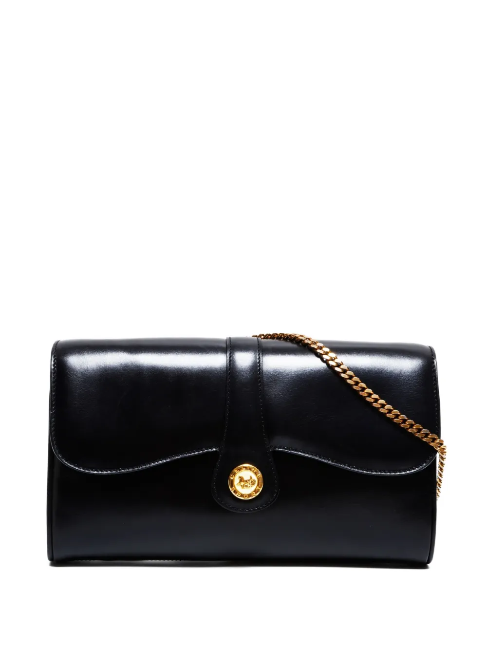 Celine Pre-Owned 1980-1990s leather shoulder bag | Black | Image 1