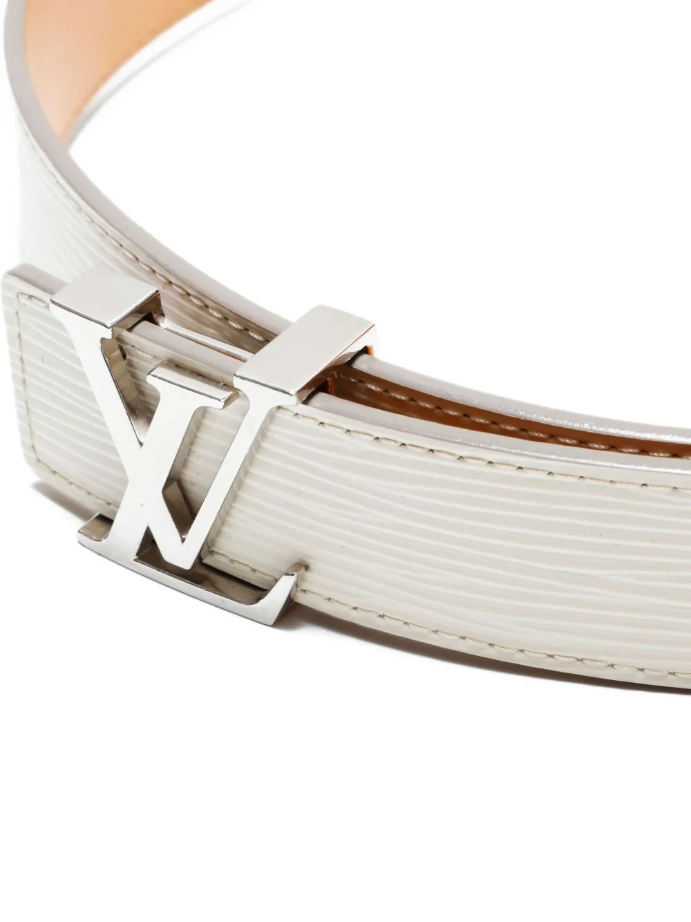Pre-owned Louis Vuitton 2007s Epi-leather Belt In Neutral