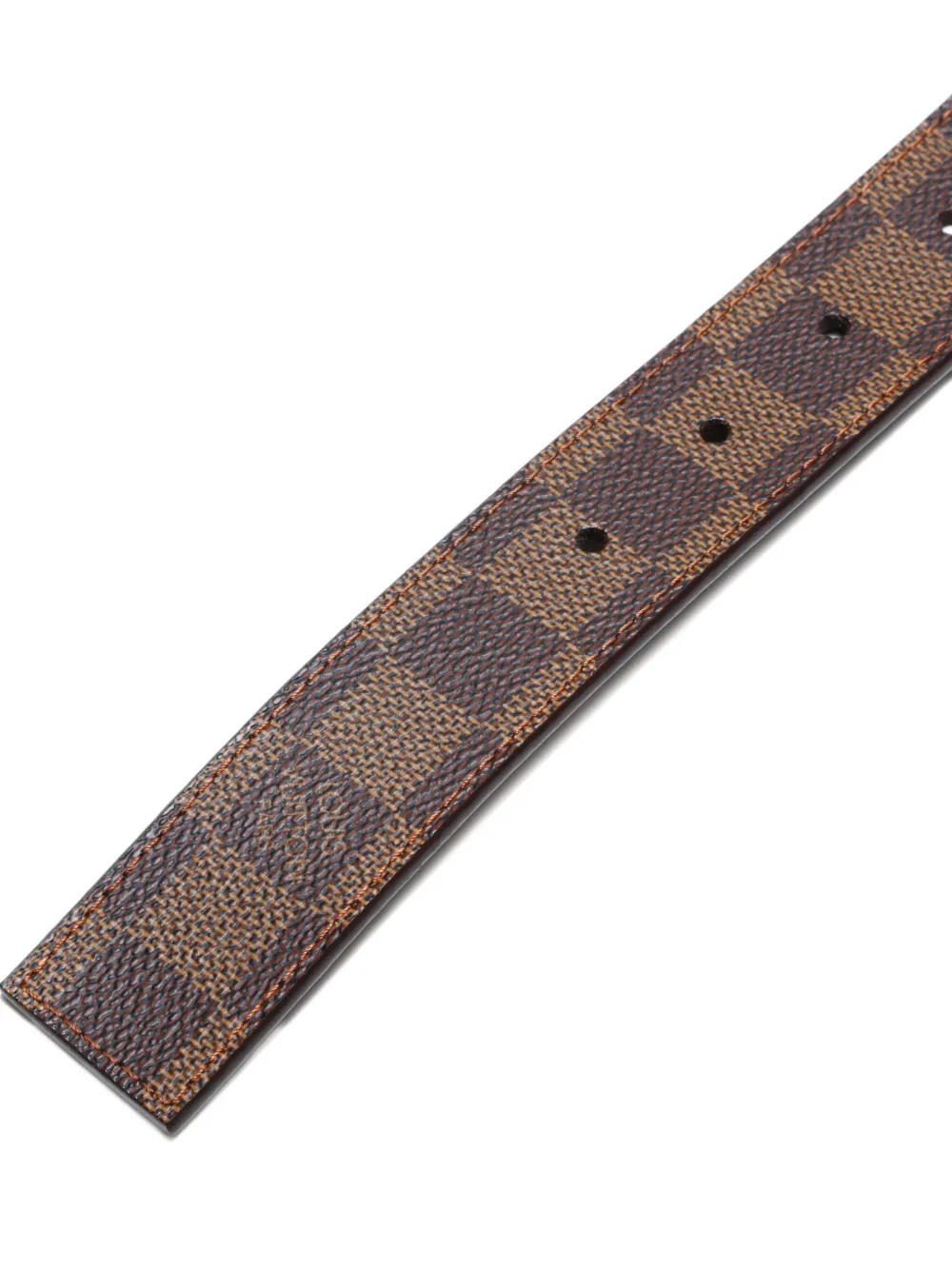 Louis Vuitton Pre-Owned 2000s Damier Sangel Carre belt | Women | Image 2