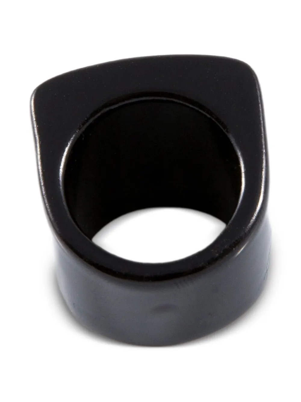 CHANEL Pre-Owned 2000s resin logo-detail ring | Image 2