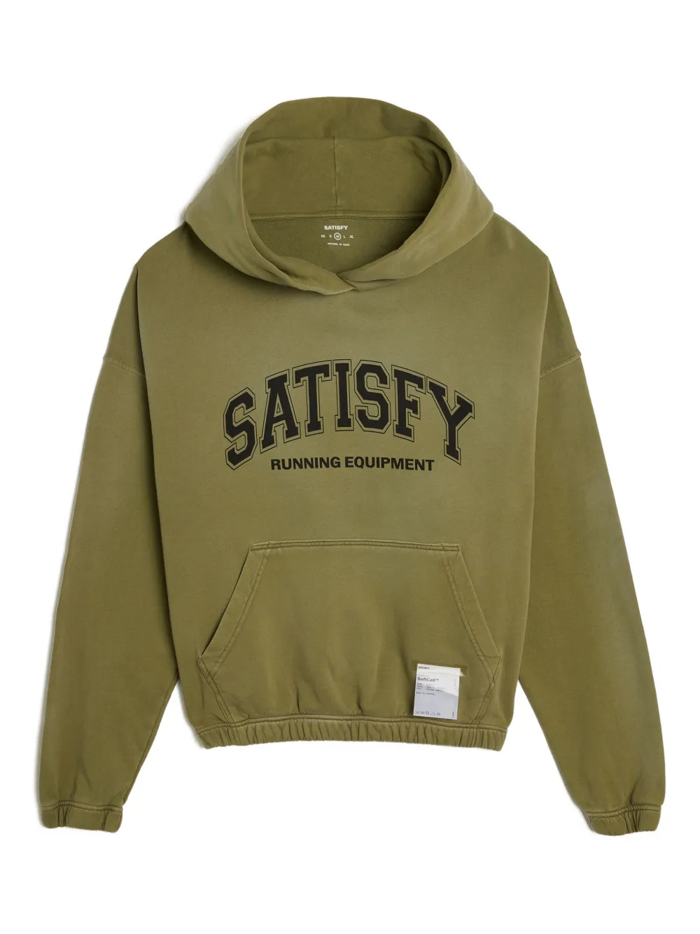 Satisfy Organic Cotton Hoodie In Green