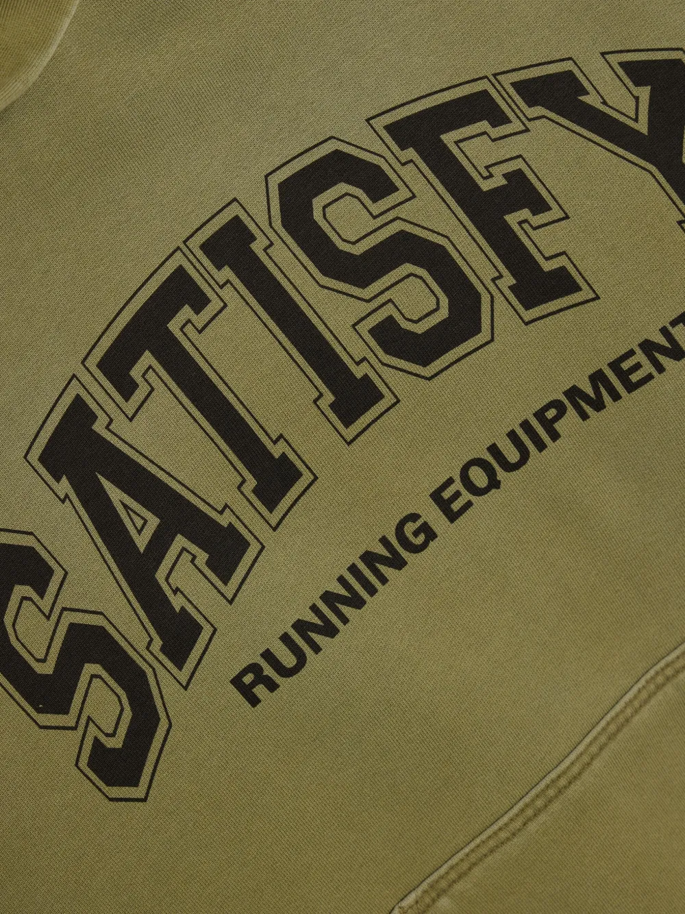 Satisfy Organic Cotton Hoodie In Green