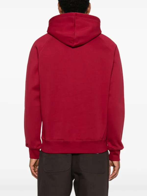 Carhartt WIP Chase Hoodie | Red | FARFETCH