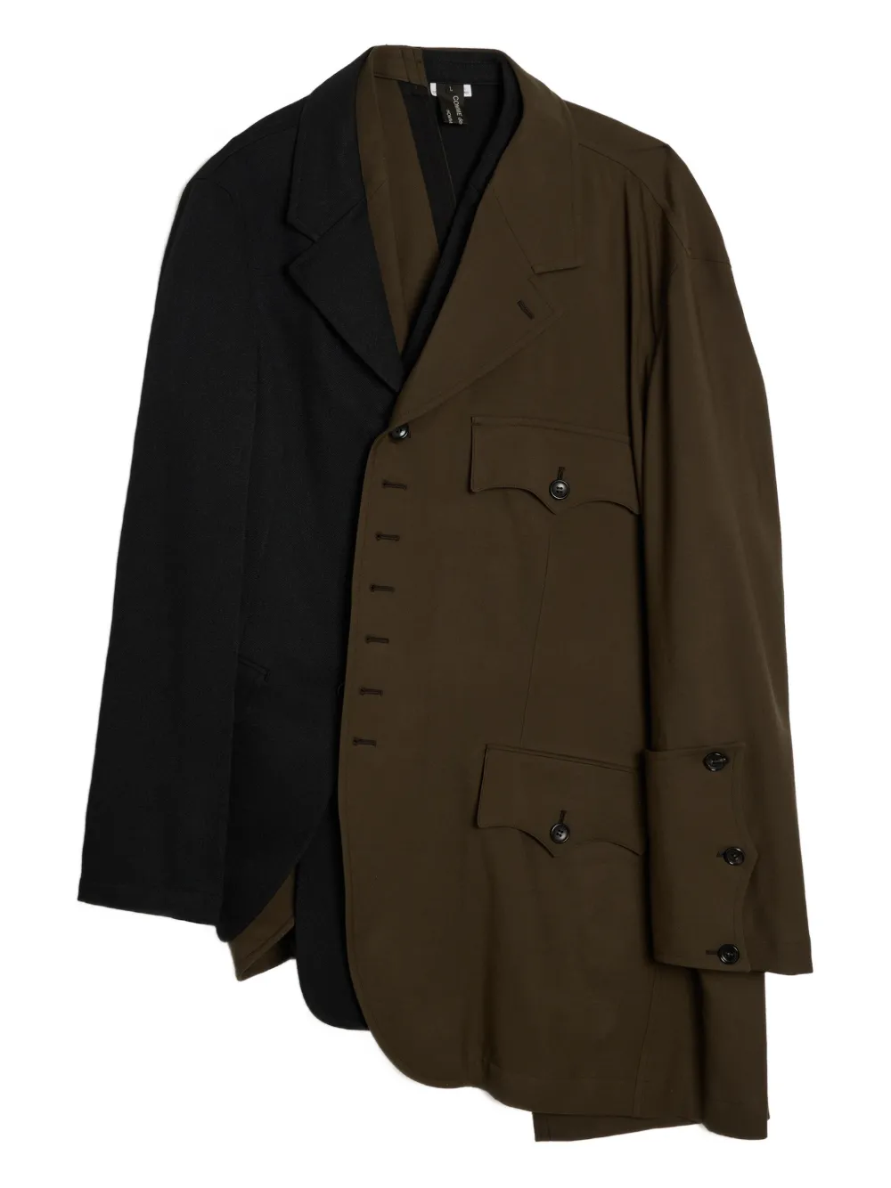 Comme des Garçons Homme Plus blazer con botones | negro | Image 1