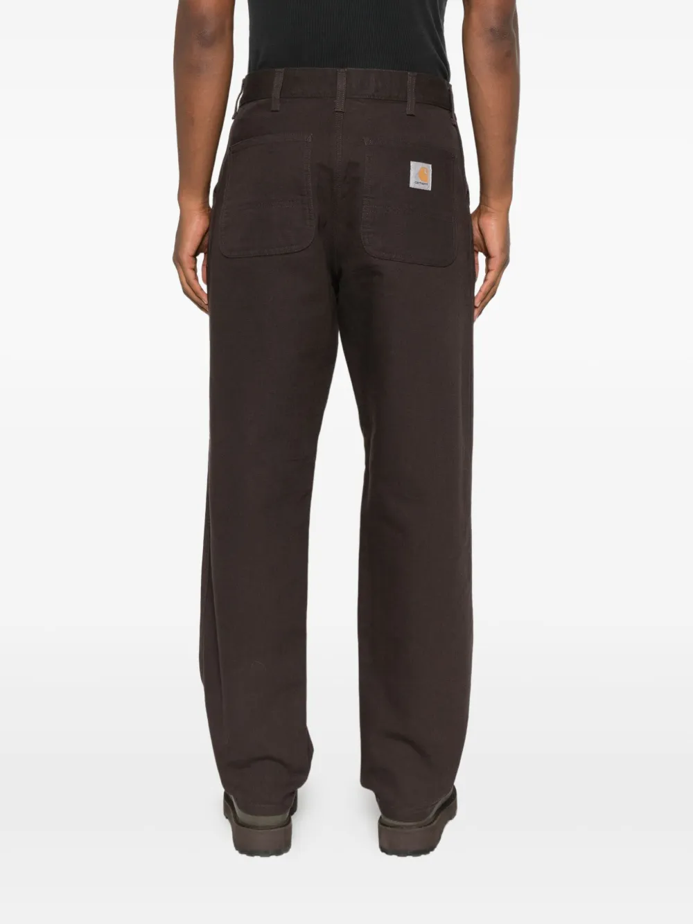 Carhartt WIP Trainingsbroek van biologisch katoen Bruin