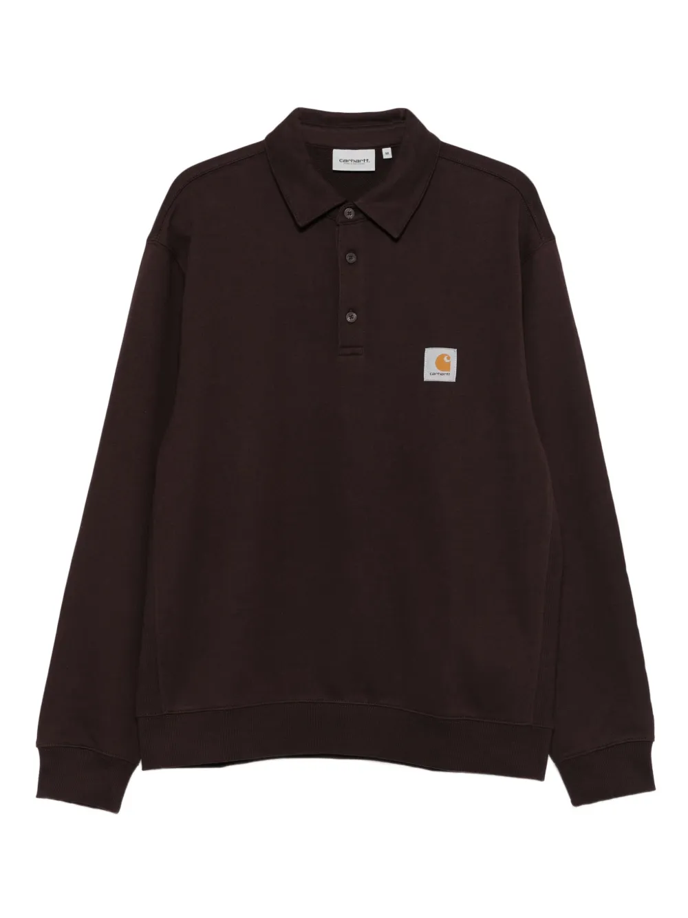Carhartt WIP sweat à patch logo | marron | Image 1