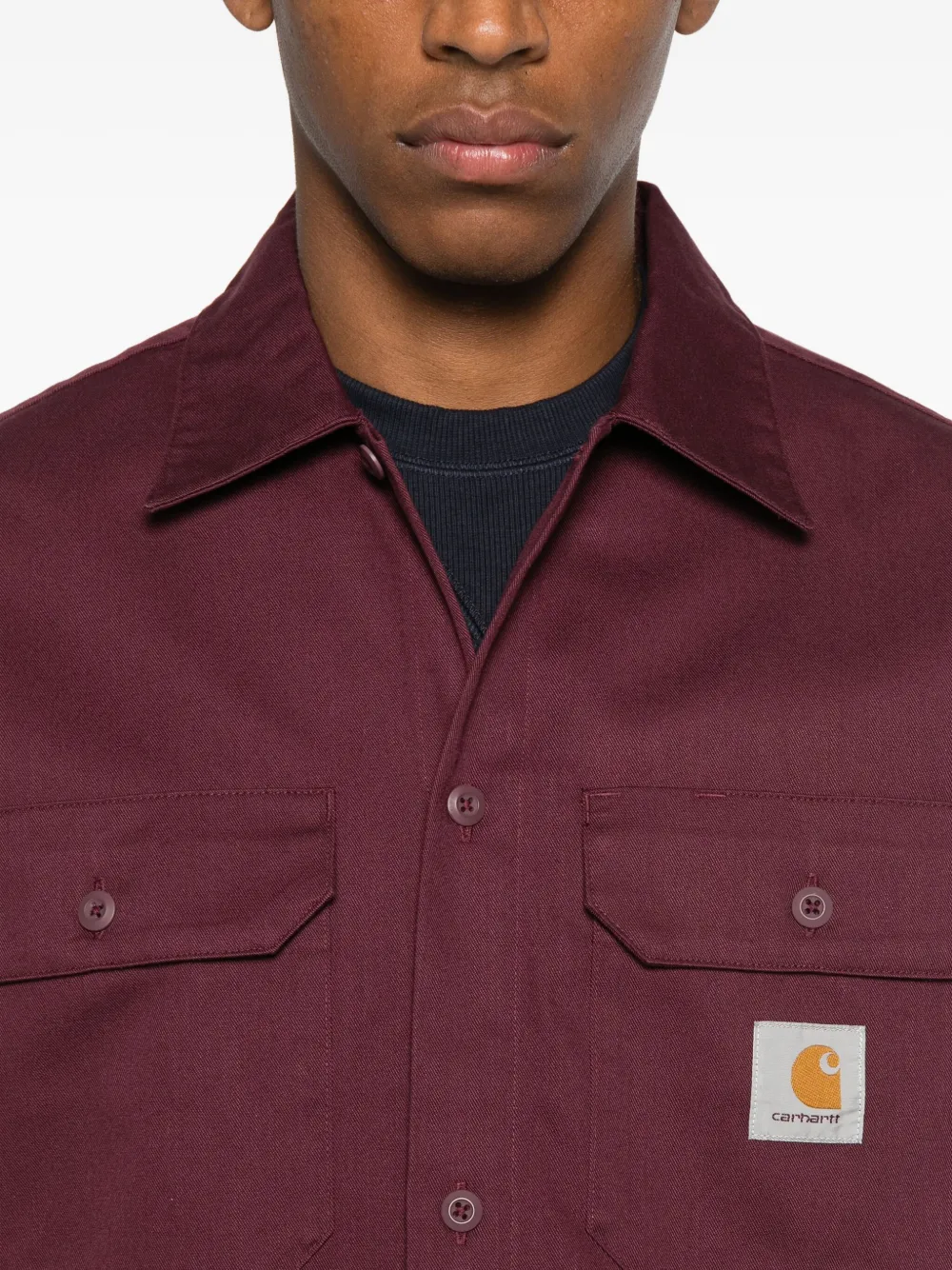 Carhartt WIP Craft overhemd Paars