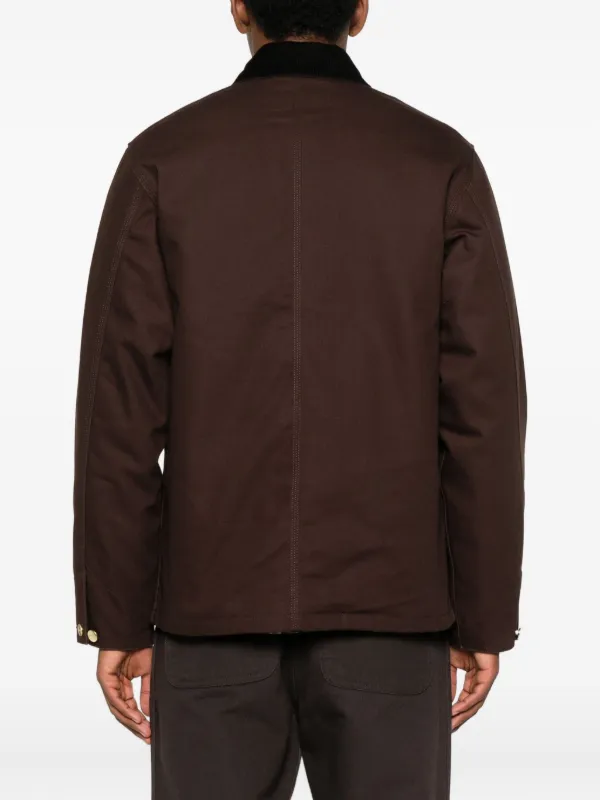 Carhartt WIPコーデュロイジャケットブラウン　カーハート Carhartt WIP コーデュロイカラージャケット | ブラウン | FARFETCH JP