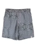 THE WORLD IS YOURS paisley-print swim shorts - Grey
