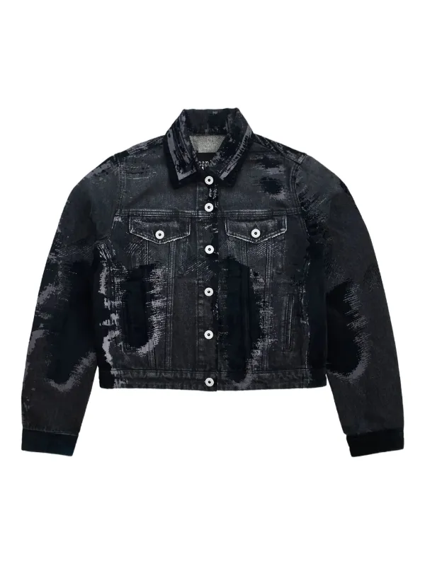 JEAN PAUL GAULTIER, Denim Jacket Jean Paul Gaultier graphic-print