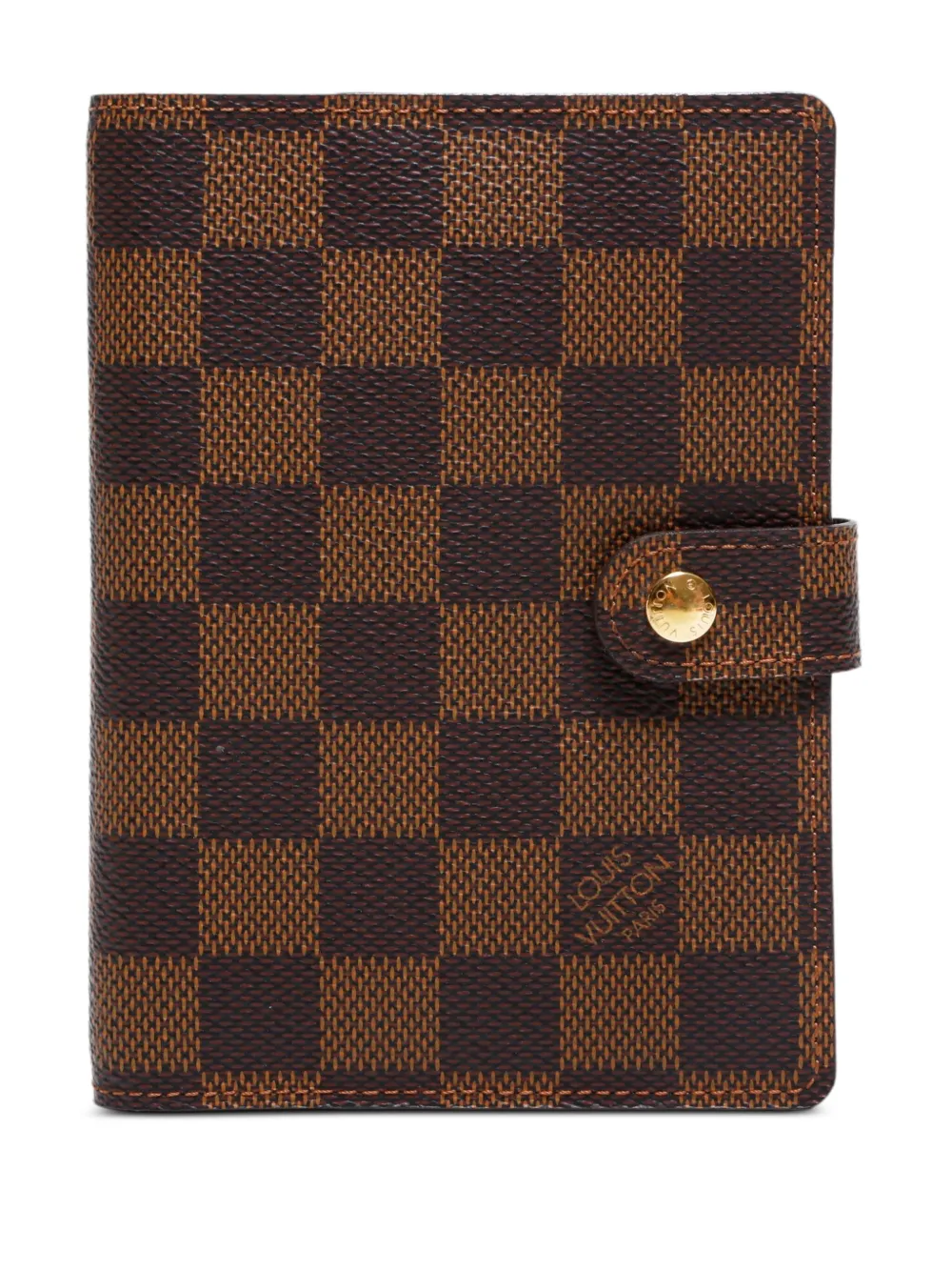 Louis Vuitton Pre-Owned 2011 Damier Ebène notebook cover | Brown | Image 1