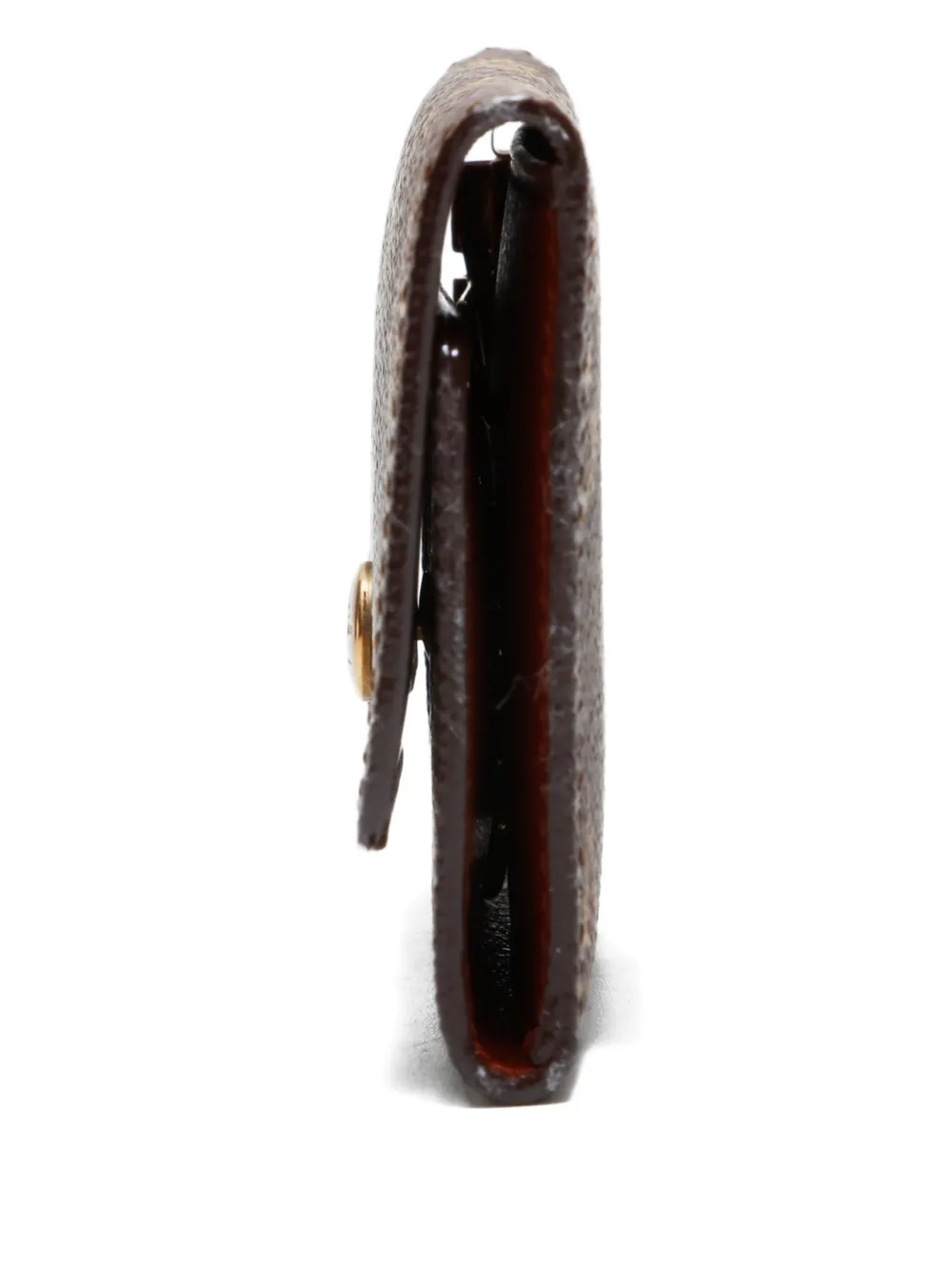 Pre-owned Louis Vuitton 1990s Monogram Key Case In Brown
