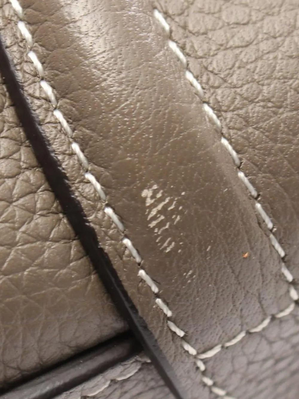 Celine Pre-Owned 2000-2025 Micro Leather Luggage tote bag | Pre-Owned | Image 2