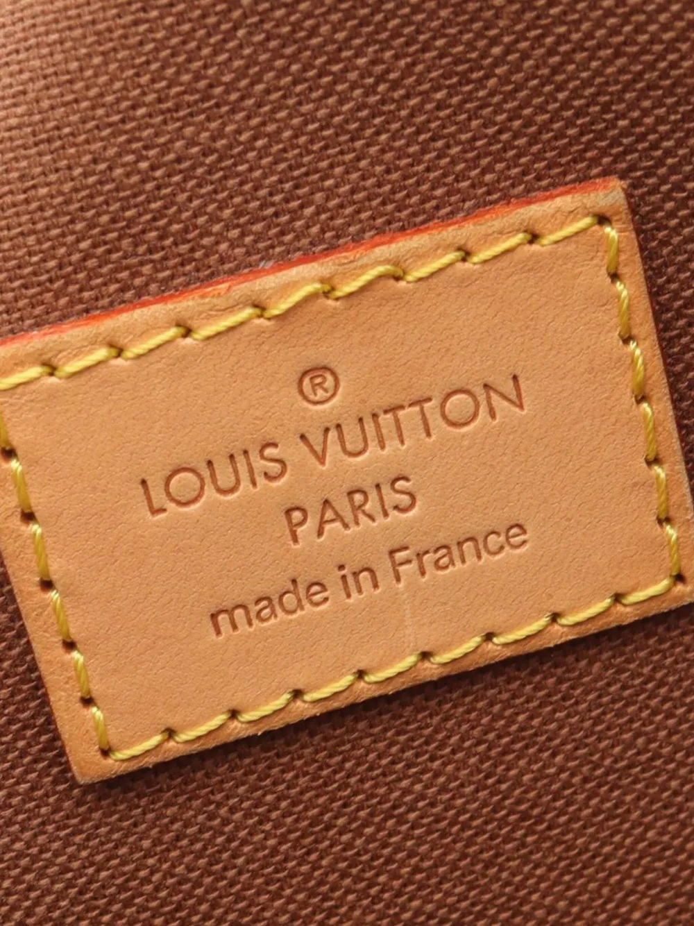 Pre-owned Louis Vuitton 2006 Monogram Lockit Pm Handbag In Brown
