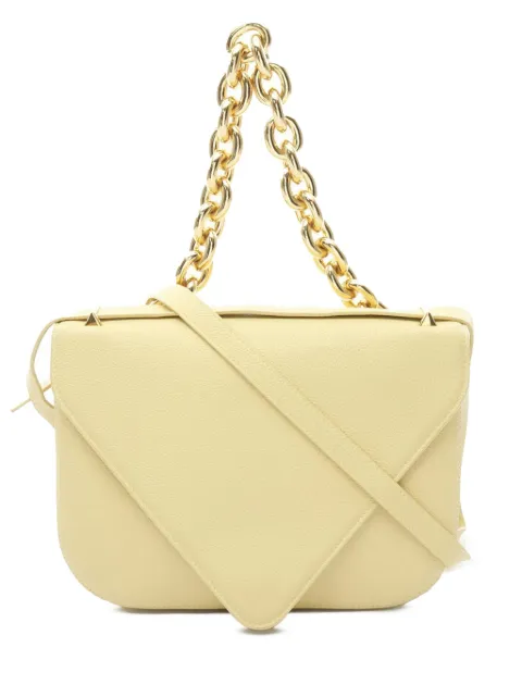 Bottega Veneta Pre-Owned 2010-2025 Medium Leather Mount Envelope Chain Bag satchel