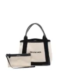 Balenciaga Pre-Owned 2010-2025 Canvas Navy Cabas S tote bag - White