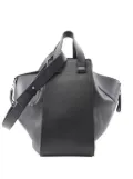 Loewe Pre-Owned 2016-2025 Medium Leather Hammock satchel - Black