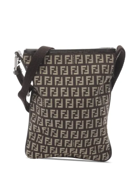 Fendi Pre-Owned 2000-2010 Zucchino Canvas crossbody bag
