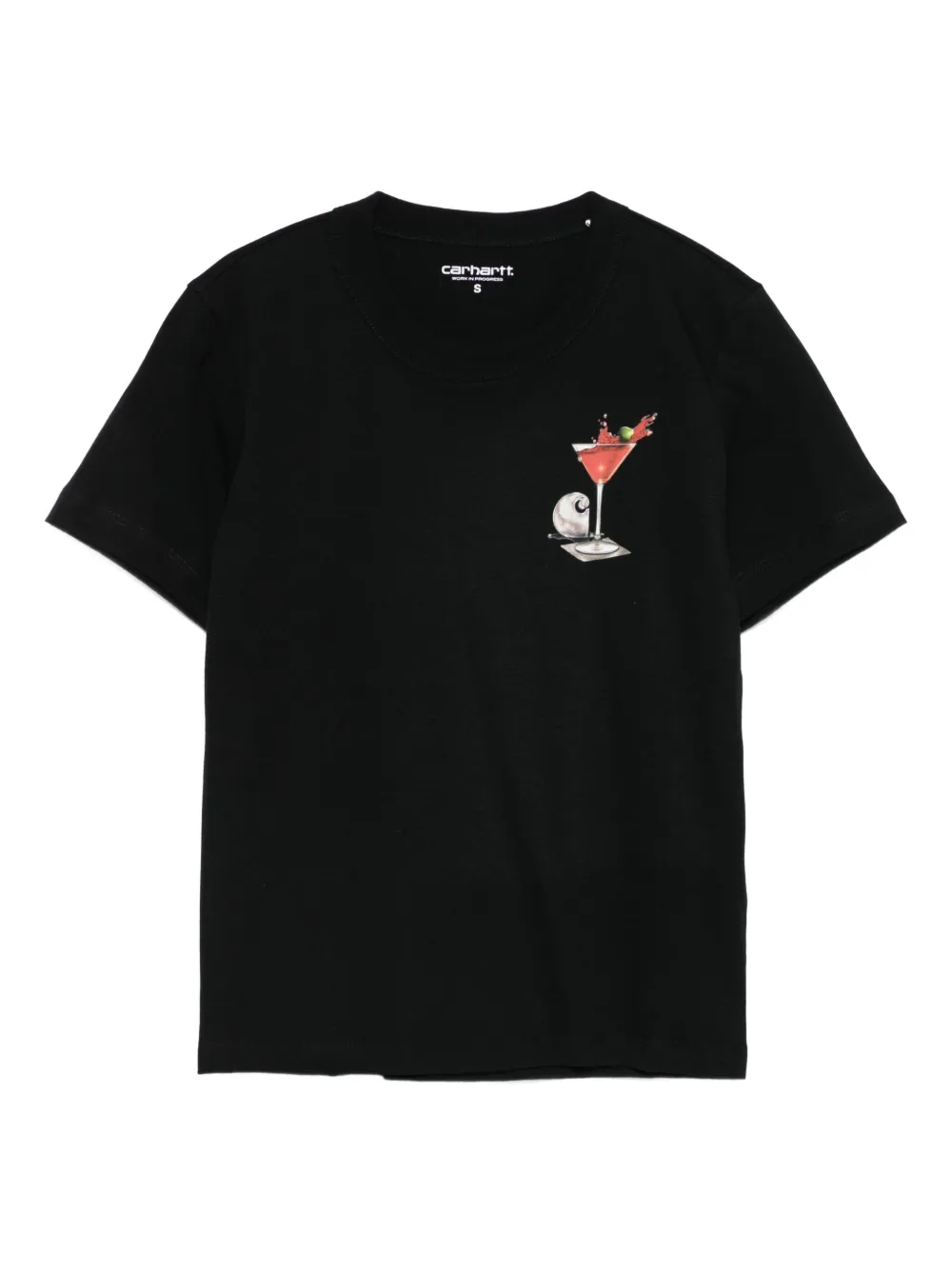 Carhartt WIP カクテルプリント Tシャツ - ブラック Carhartt WIP カクテルプリント Tシャツ - ブラック