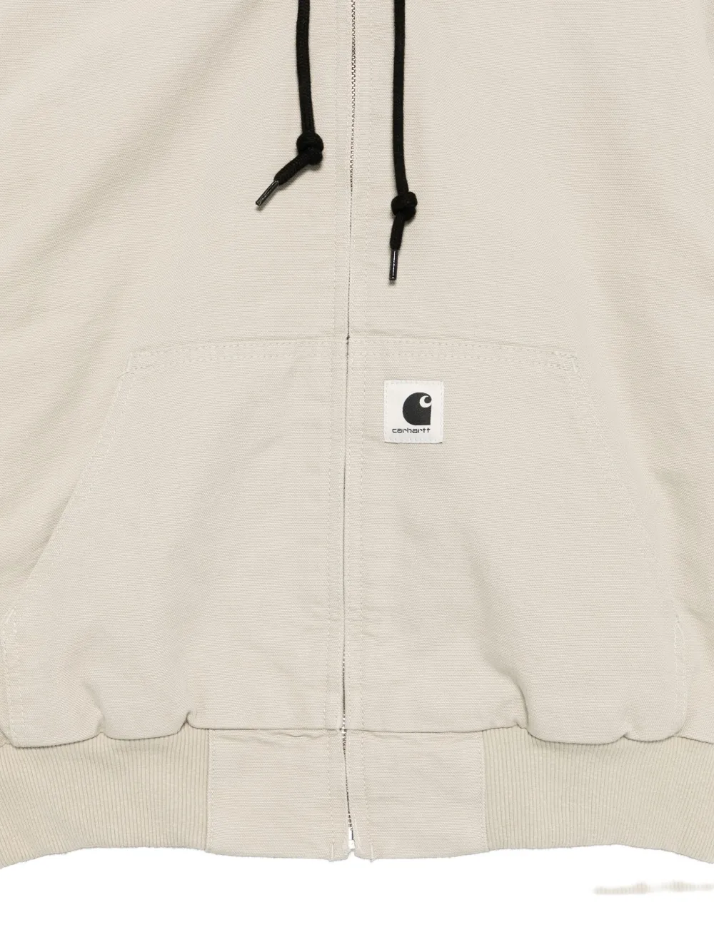 Carhartt Hooded Zip-up Jacket In Neutral