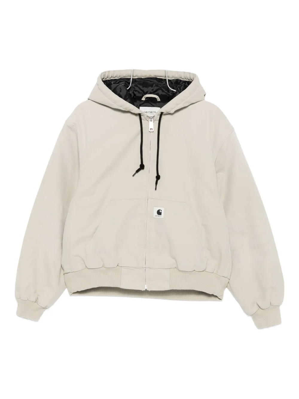 Carhartt Hooded Zip-up Jacket In Neutral