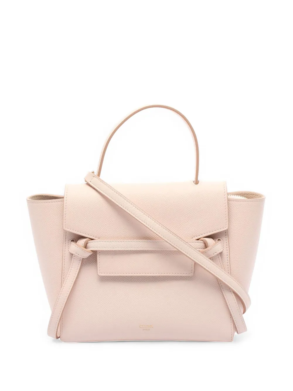 Celine Pre-Owned 2000-2025 Nano Grained Calfskin Belt Bag satchel | Pink | Image 1