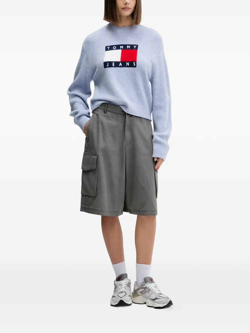  Adidas Cargo-pocket Shorts - Grey 