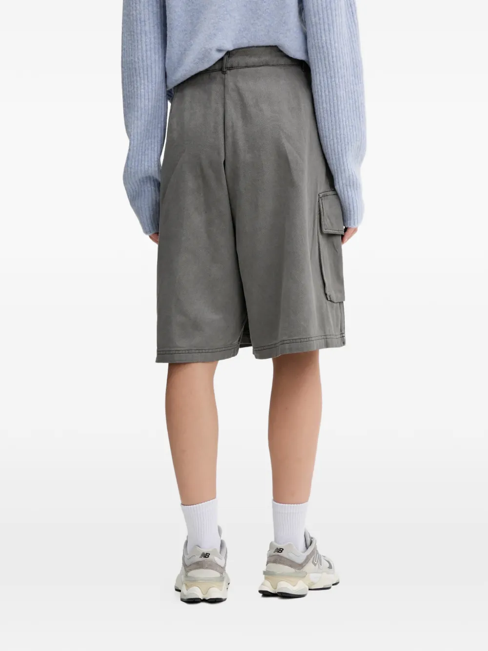  Adidas Cargo-pocket Shorts - Grey 