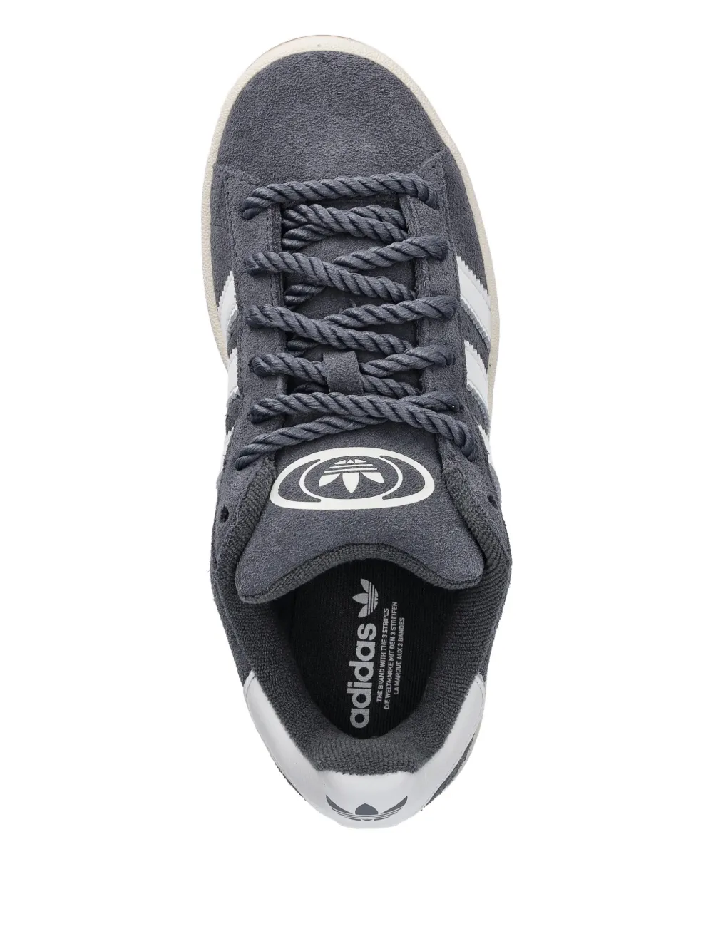 adidas Campus 00s sneakers met drie strepen Grijs
