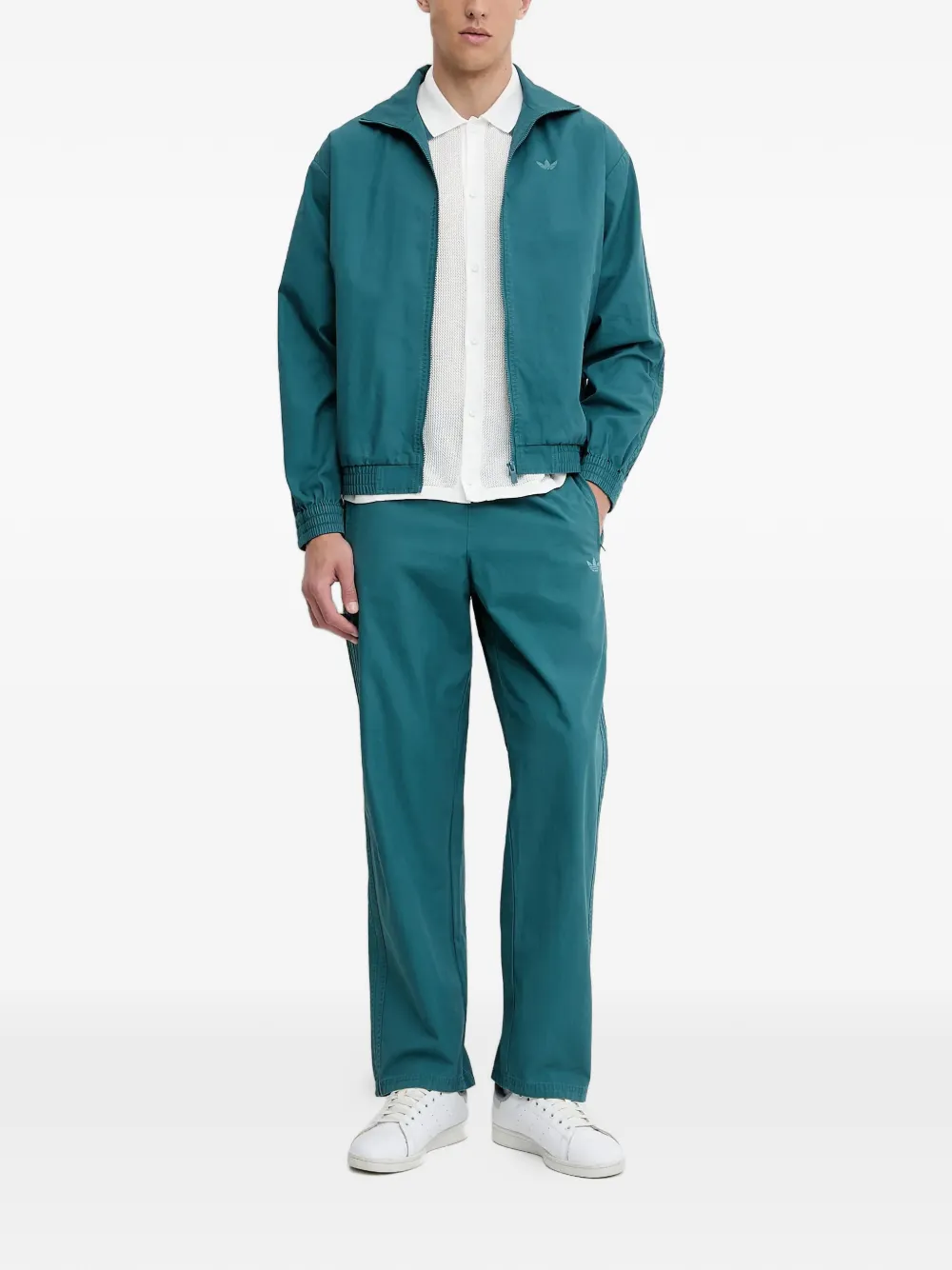 adidas three-stripe zip track pants | Sweatpants | Image 2