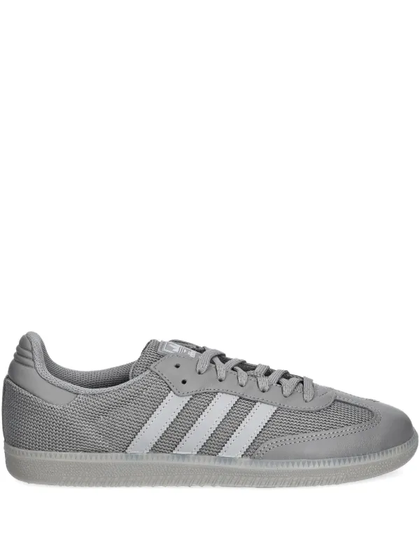 Adidas Samba OG ストライプ スニーカー | グレー | FARFETCH JP