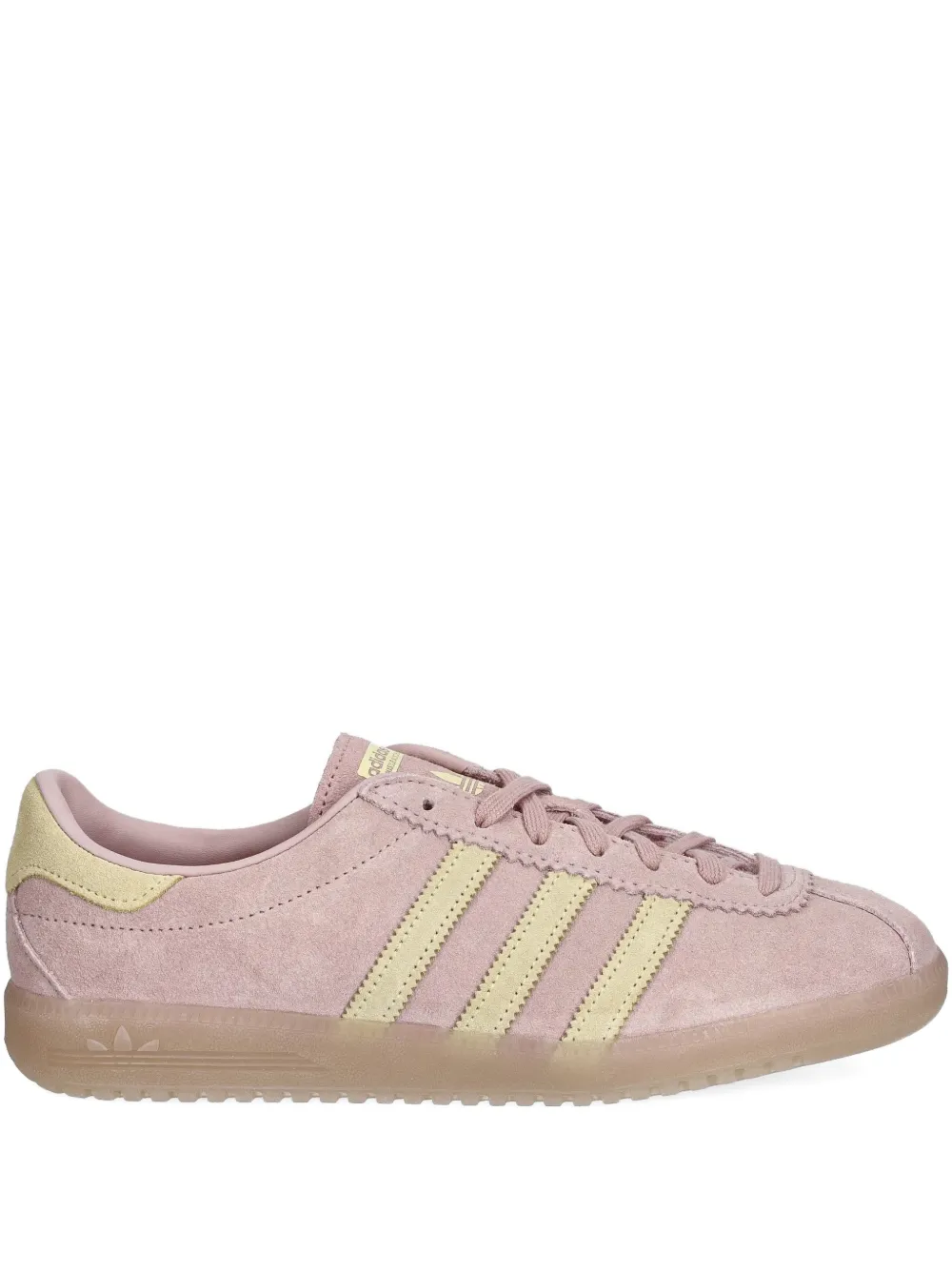 Adidas Gazelle gestreepte sneakers met plateauzool Blauw