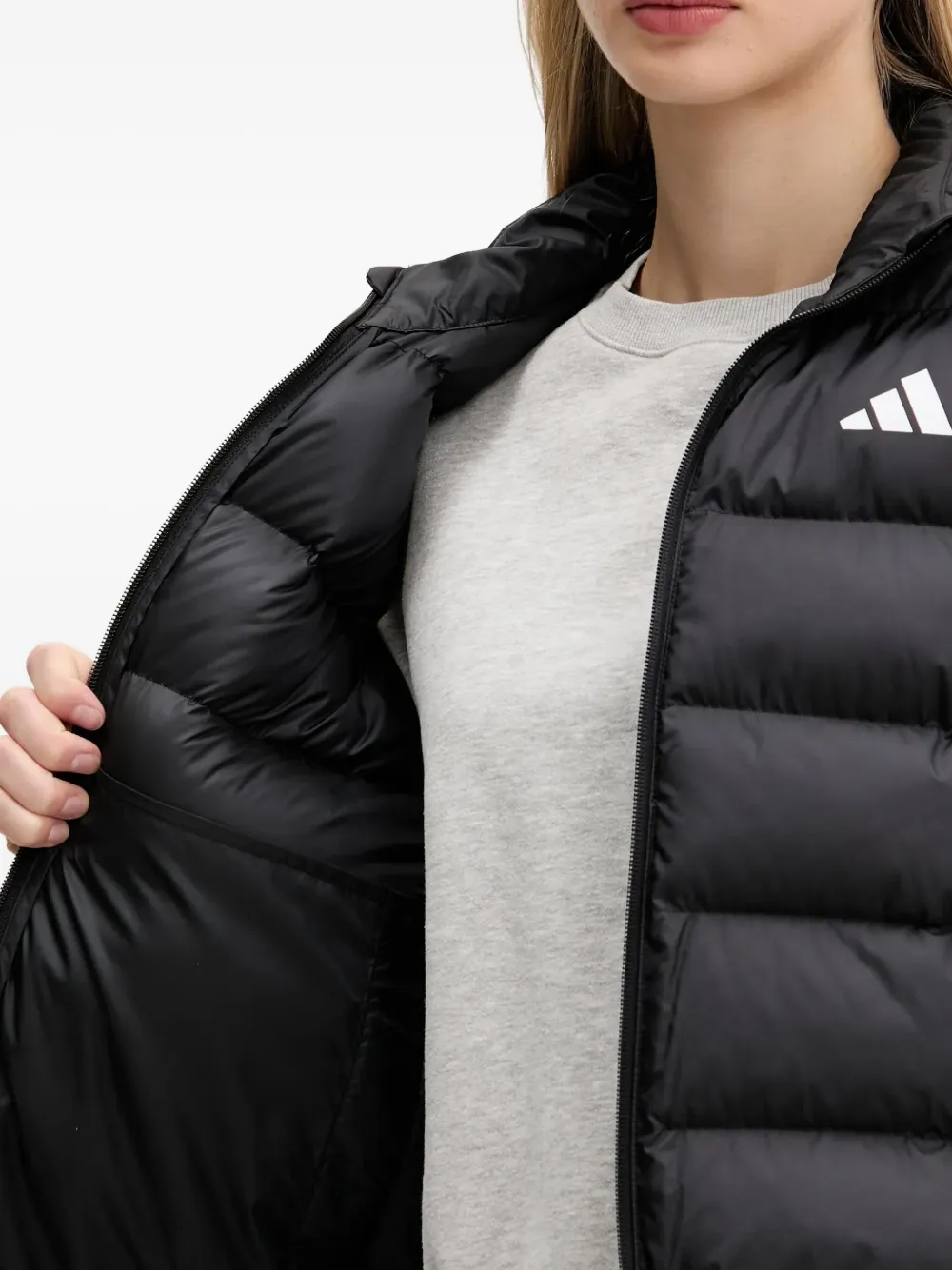 adidas Jack met drie strepen en logo Zwart